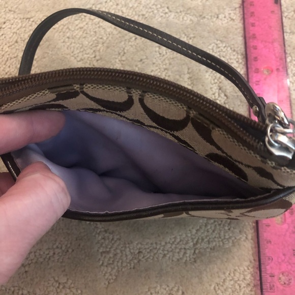 Small Coach Wristlet - Picture 3 of 3